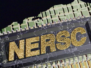 NERSC on computer chip frame